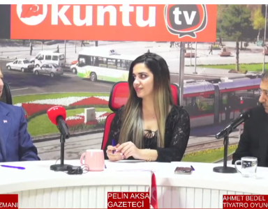 KONUKLAR AHMET BEDEL TİYATRO OYUNCUSU ALİ DEMİR BİO ENERJİ UZMANI PROGRAM YAPIMCISI PELİN AKCA